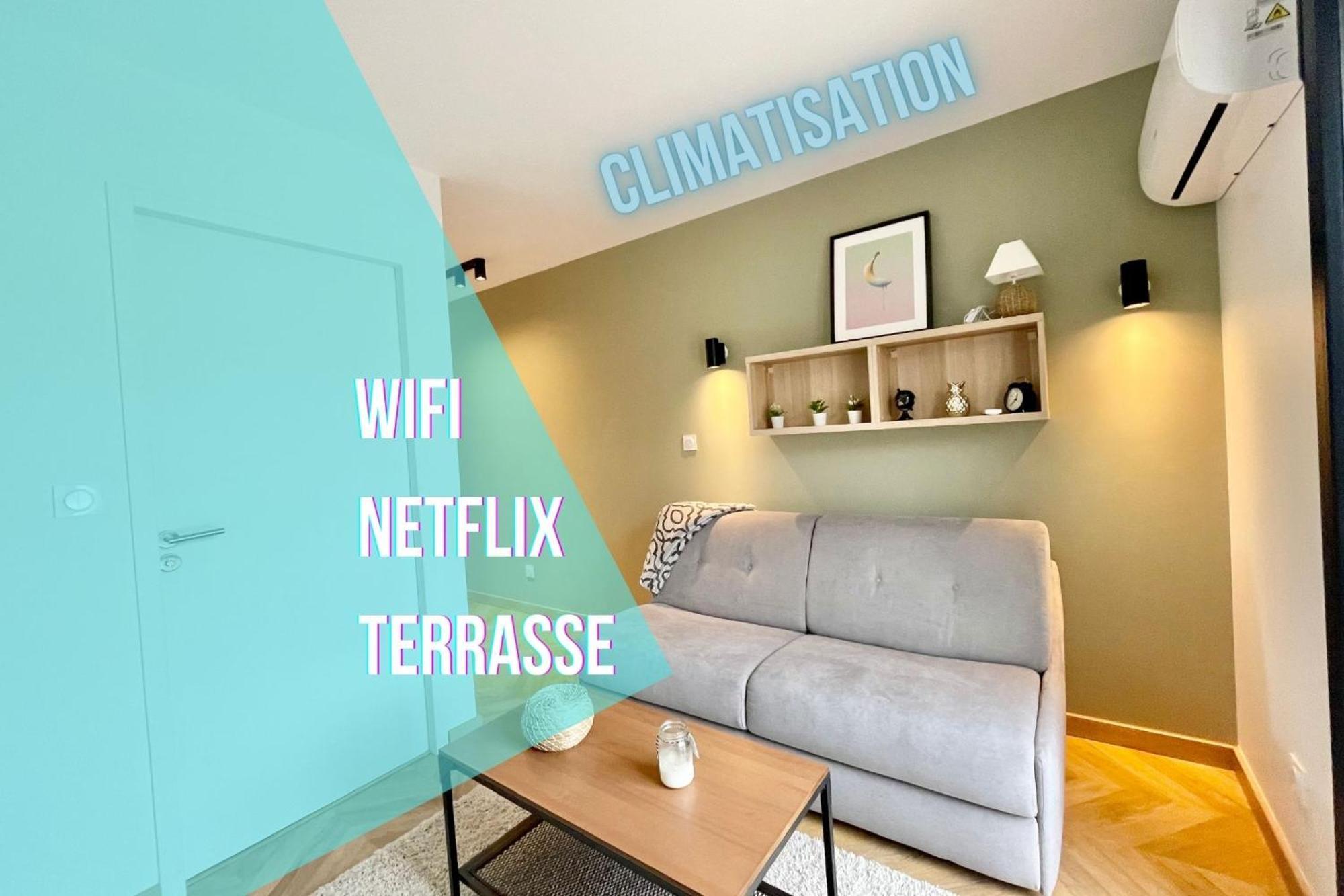 Le Flachet - Climatisation - Wifi Apartment Villeurbanne Exterior foto